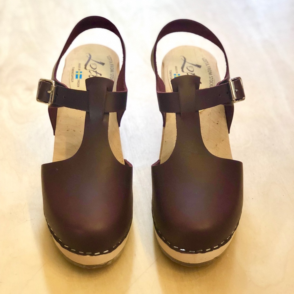Lotta from Stockholm T-Bar Highwood Clog